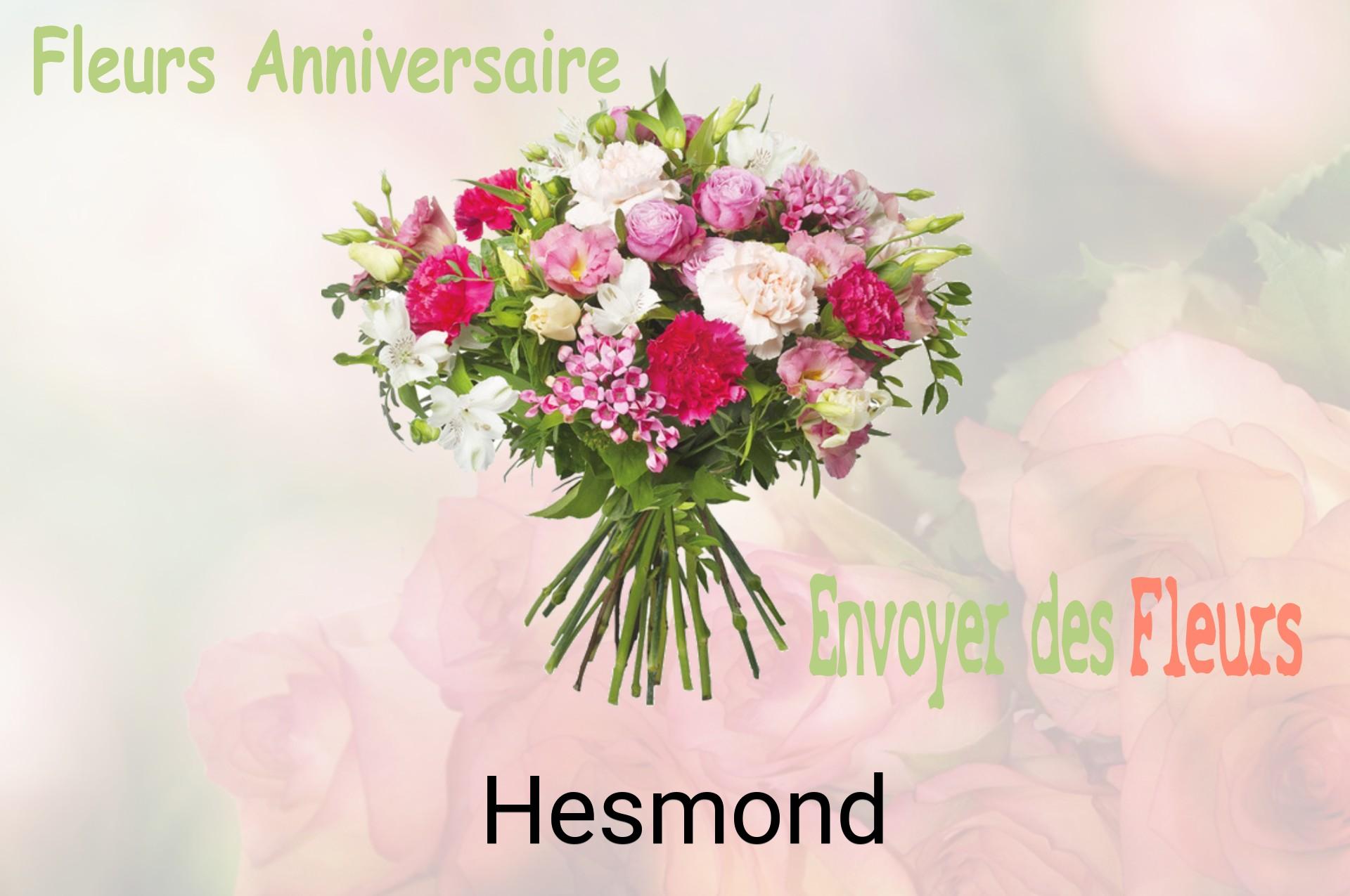Bouquet de fleurs d’anniversaire livré à Hesmond