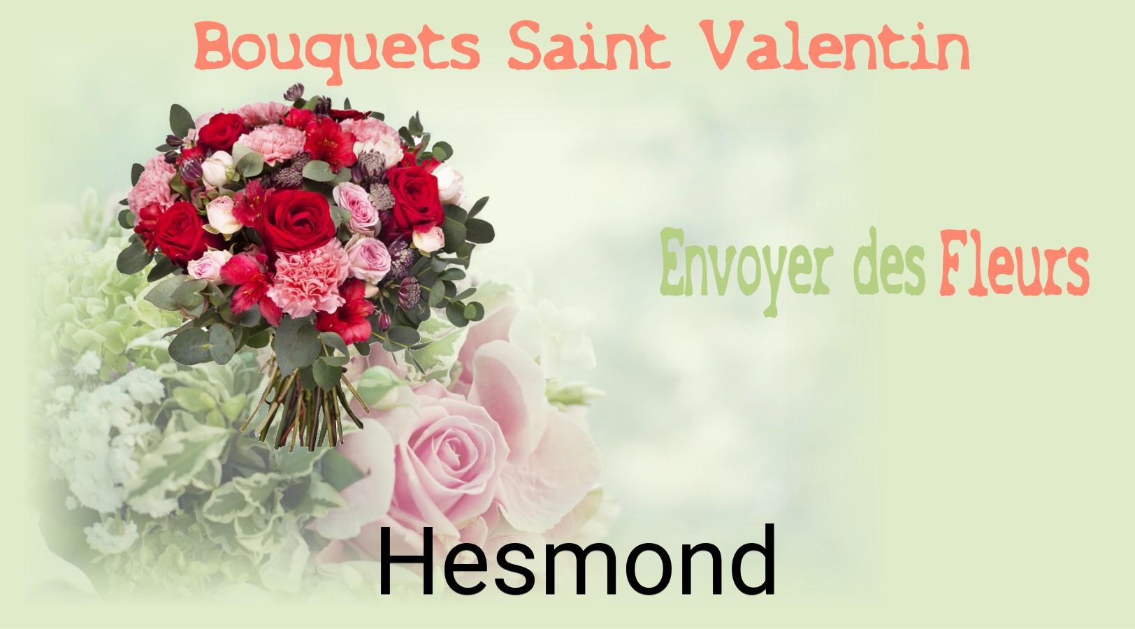 Roses de Saint-Valentin livrées à Hesmond
